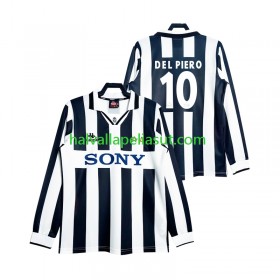 Jalkapallo Pelipaidat/Peliasut Juventus DEL PIERO 10 Retro Kotipaita 1997 Pitkähihainen